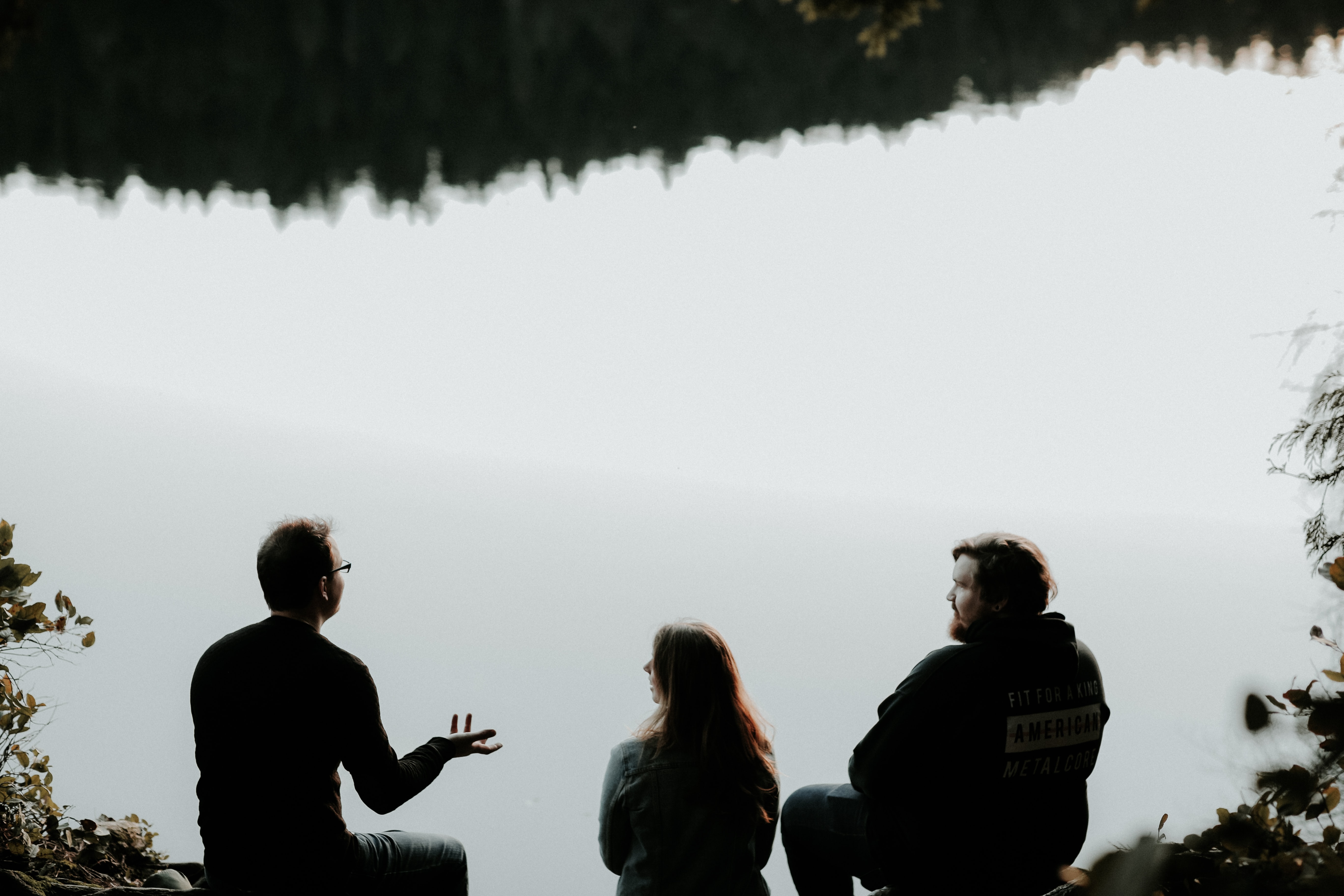 people talking