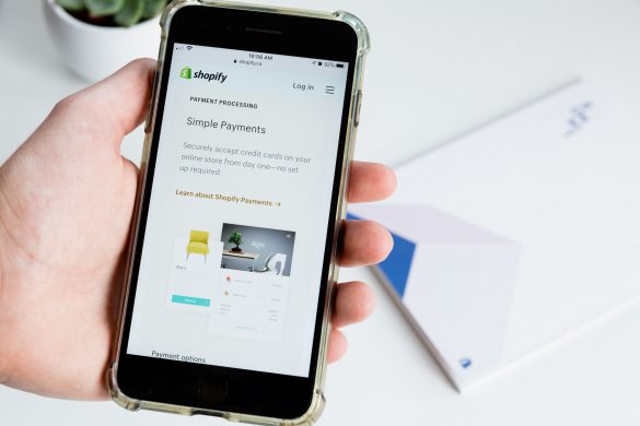 Shopify on mobile