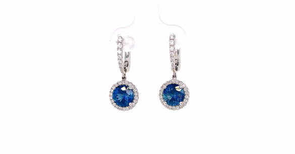 Earrings with set stones or accents